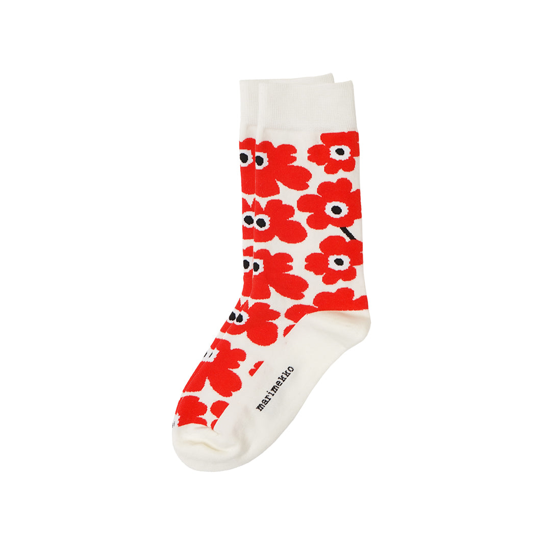 Marimekko Kirmailla Unikko Mid Socks