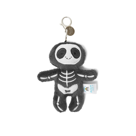 Jellycat Skeleton Bob Keyring Bag Charm
