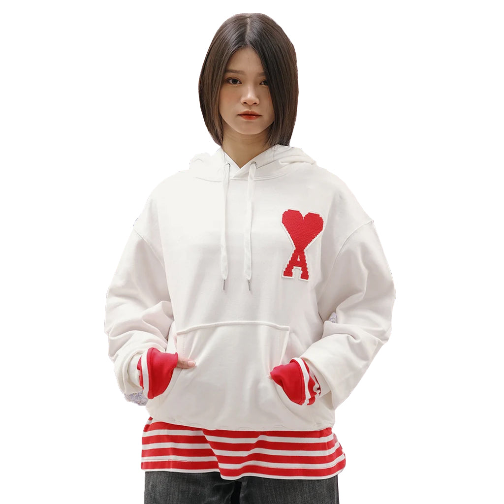 4M1 Mozaic Patch Logo Hoodie Green