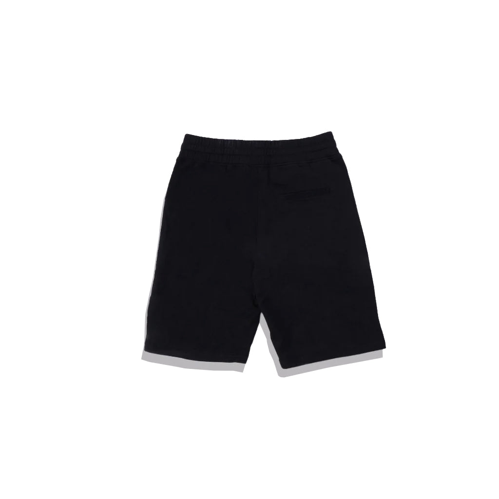 4M1 Rainbow Heart Logo Shorts Black