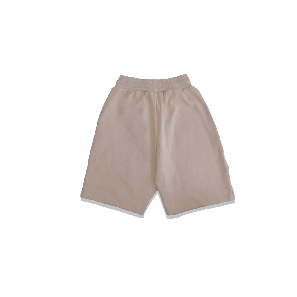 4M1 Tonal Heart Logo Shorts Khaki