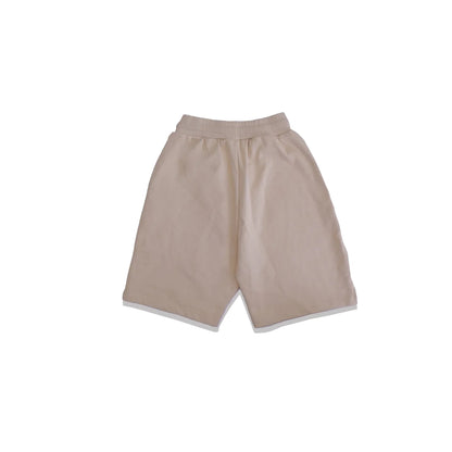 4M1 Tonal Heart Logo Shorts Khaki