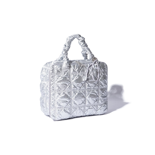 Carlyn Glossy Puffy Travel Bag