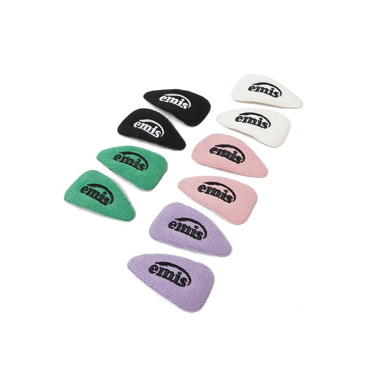 Emis Corduroy Wide Logo Hairpin