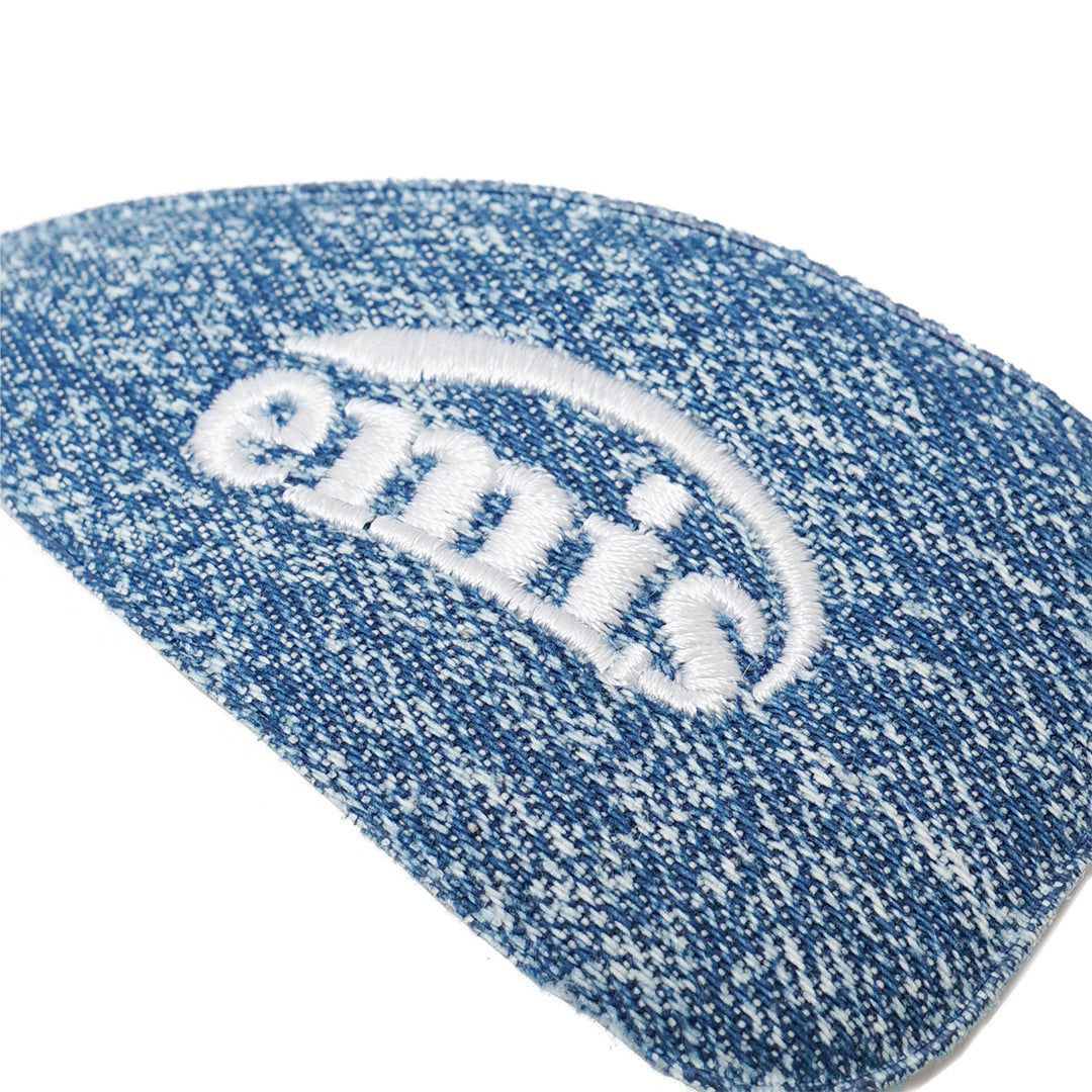 Emis Denim Wide Logo Hairpin