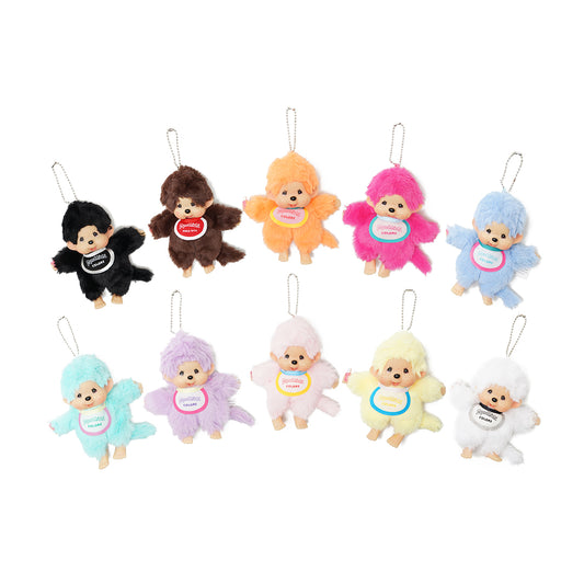 Monchhichi Colors Plush Keychain Bag Charm