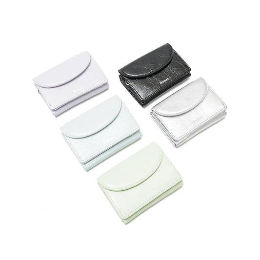 Fennec Crinkle Halfmoon Mini Wallet