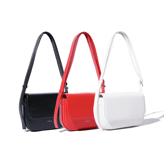 SOL Riddle Leather Shoulder Bag
