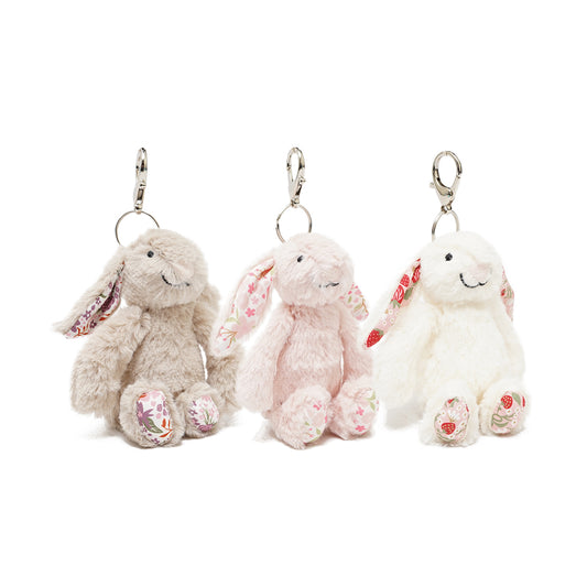 Jellycat Blossom Bunny Keyring Bag Charm