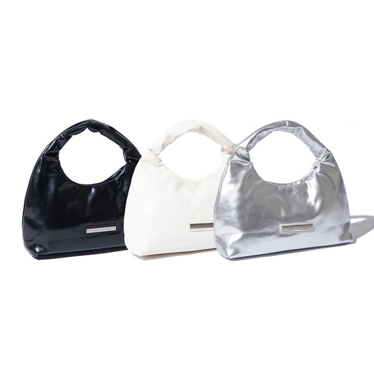 Matin Kim Embossed Logo Leather Mini Tote Bag