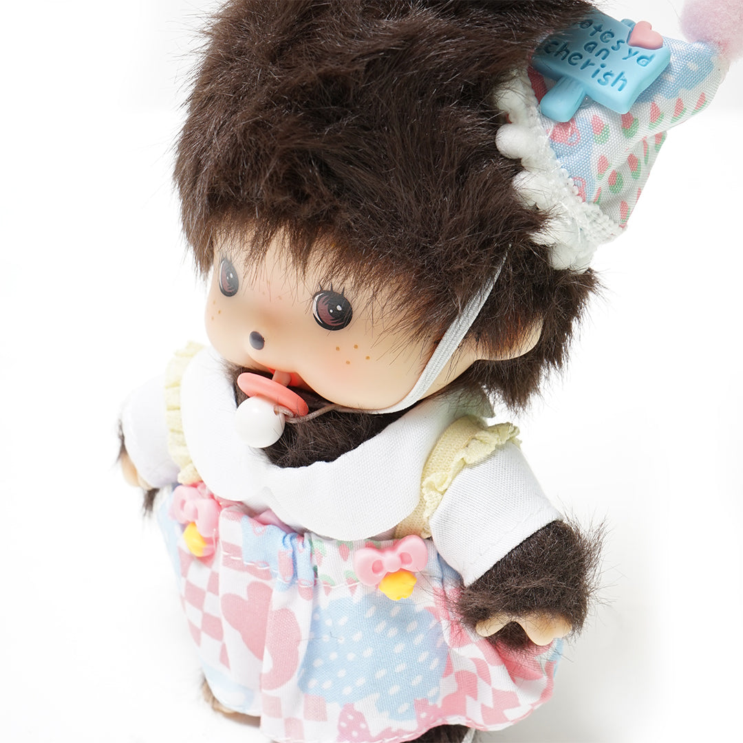 Mengqiqi Baby Girl with Dress Keychain Bag Charm