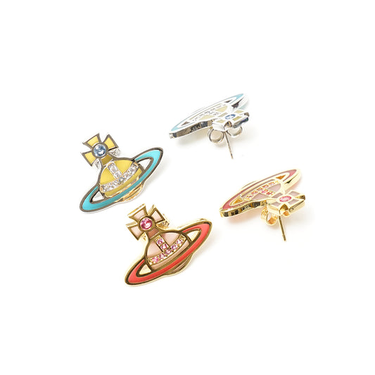 VWW Concetta Bas Relief Earrings