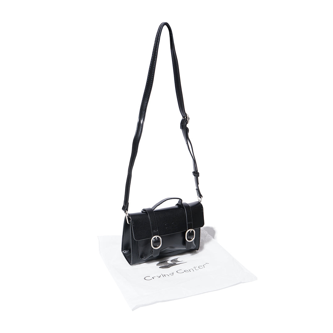 Crying Center Double Belts Convertible Bag