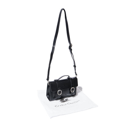 Crying Center Double Belts Convertible Bag