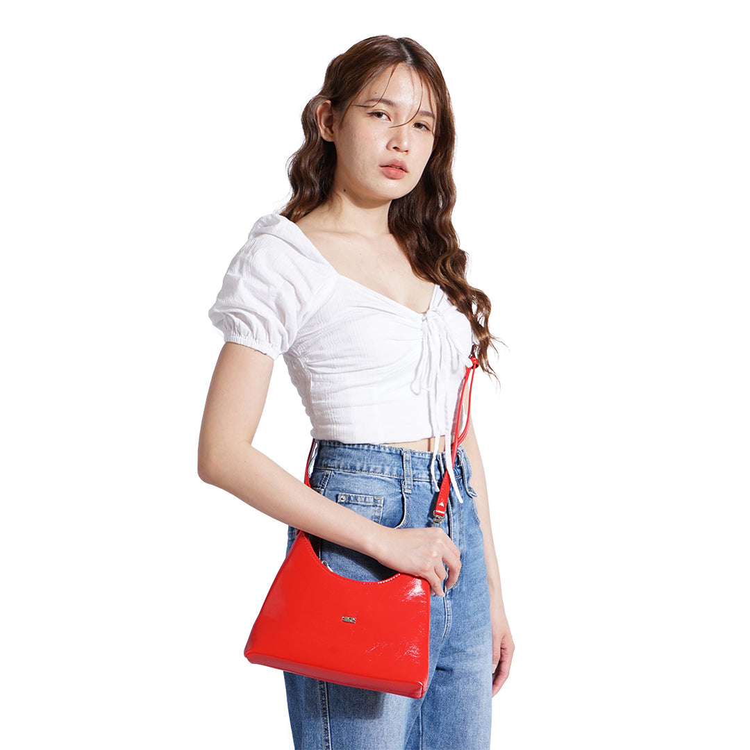 Crying Center Retro Shoulder Bag