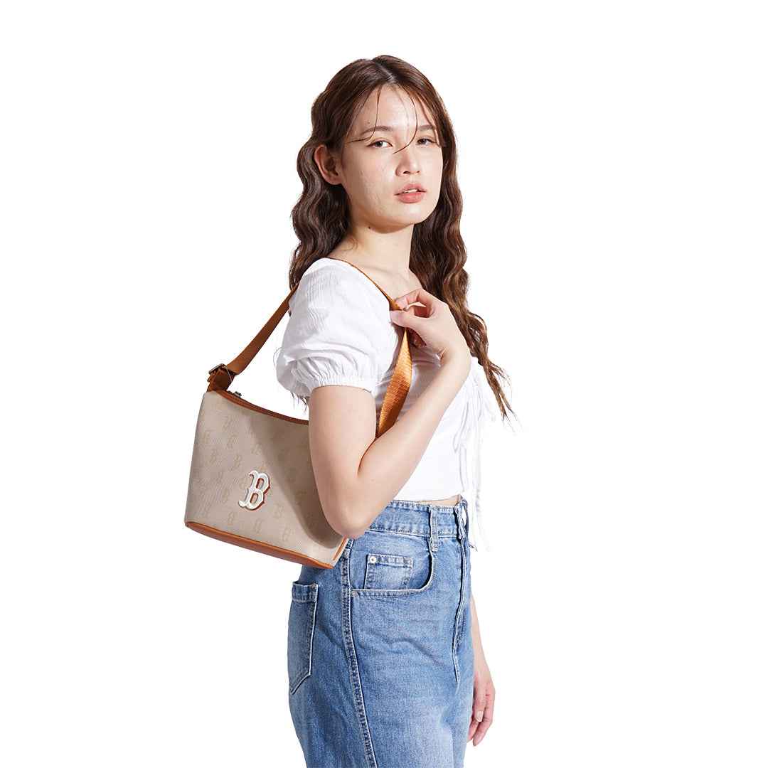 M7B Classic Monogram Jacquard Hobo Bag