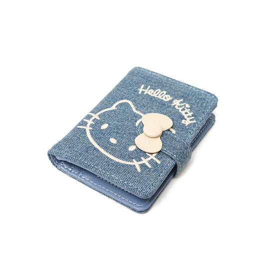TouTou X HK Bifold Denim Wallet