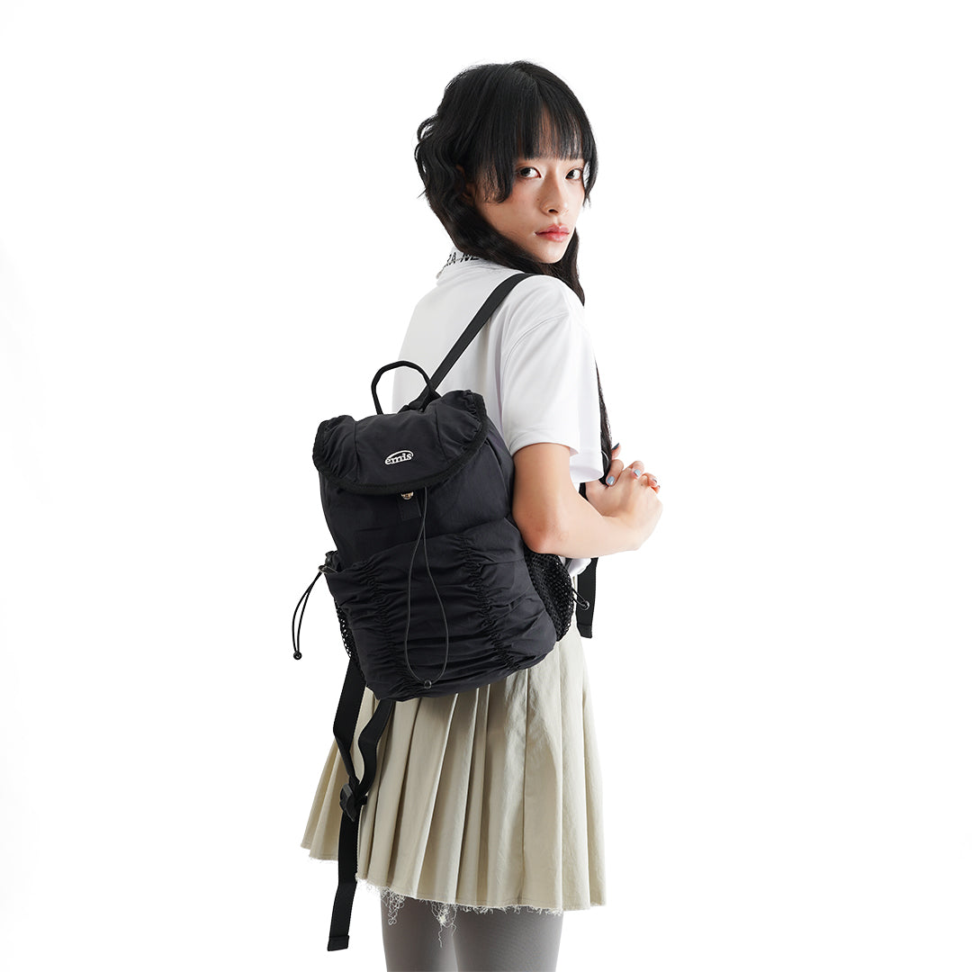 Emis Shirring Mini Backpack