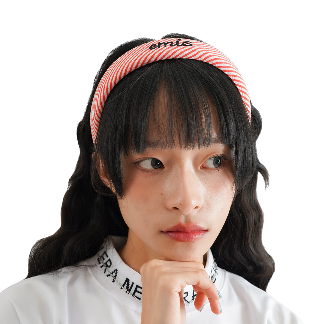 Emis Stripe Wide Hairband