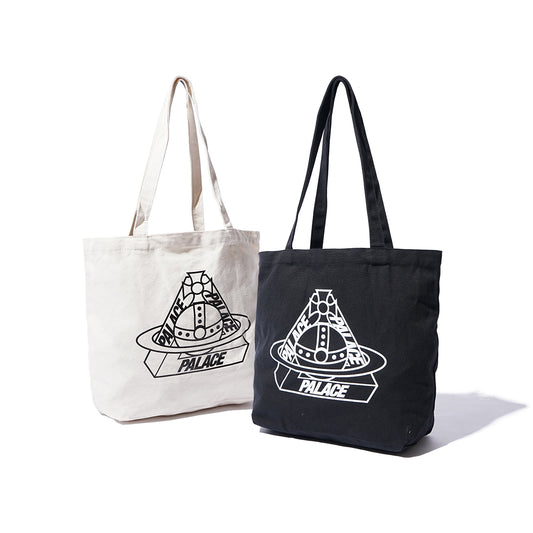 VWW X PLC Orb Graphic Canvas Tote Bag