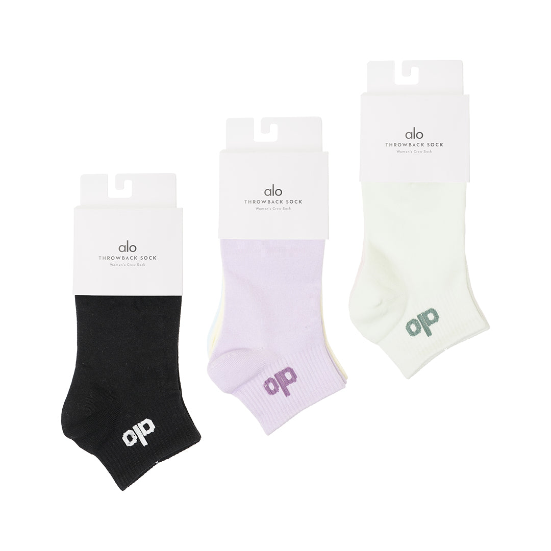Alo Ankle Socks 3-Pair Pack