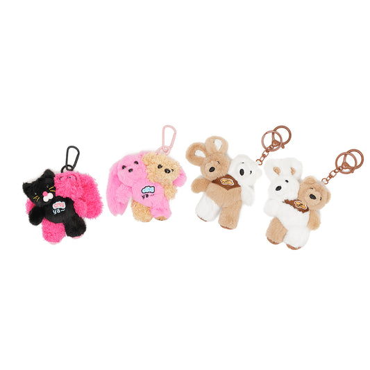 Jinnew Joined Animals Keychain Bag Charm