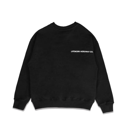 LifeWork Character Front Round Neck Sweatshirt