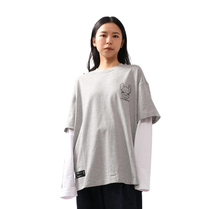 LifeWork Color Block Cotton Long Sleeve T-Shirt