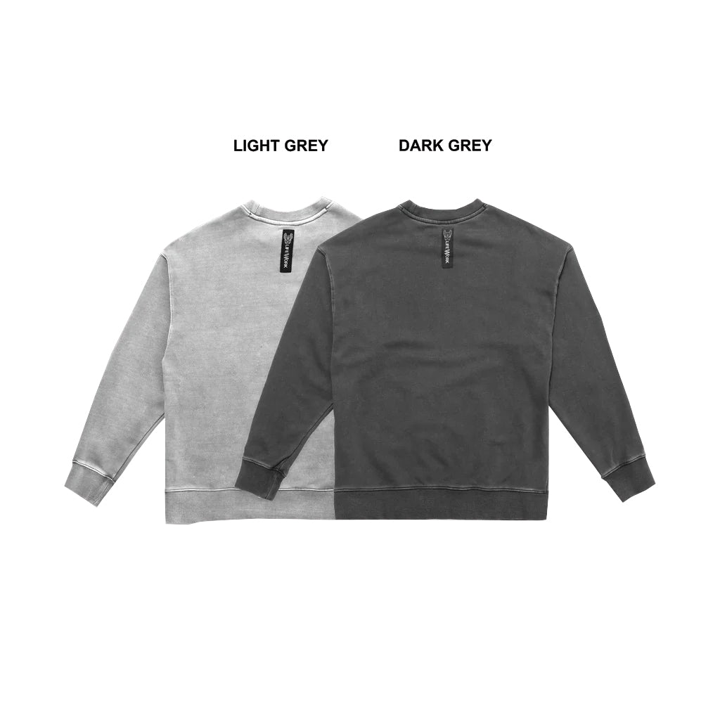 LifeWork Front Logo Washed Sweatshirt