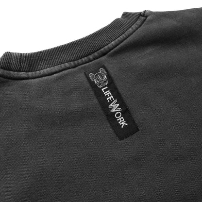 LifeWork Front Logo Washed Sweatshirt