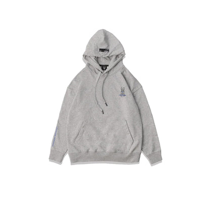 LifeWork Label Character Hoodie Melange Grey