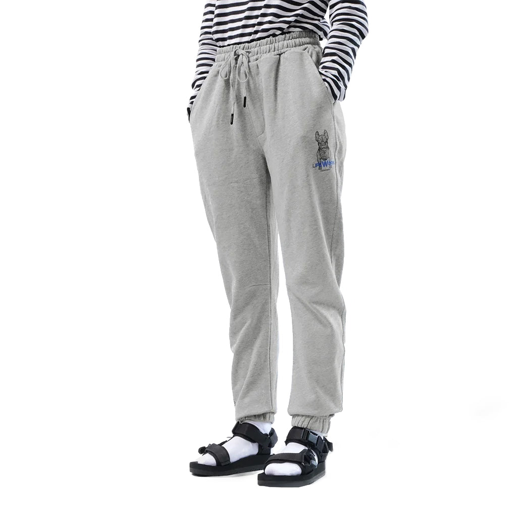 LifeWork Label Character Sweatpants Melange Grey