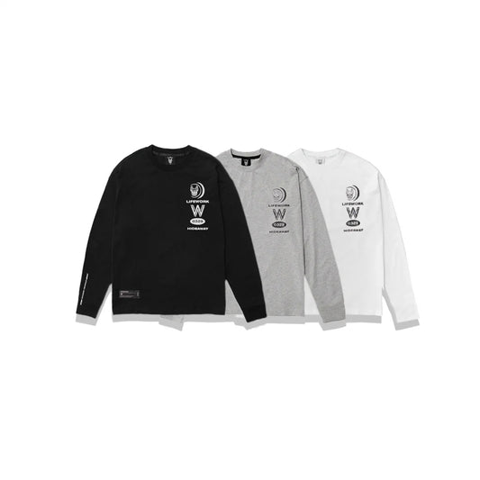 LifeWork Multi Logo Long Sleeve T-Shirt
