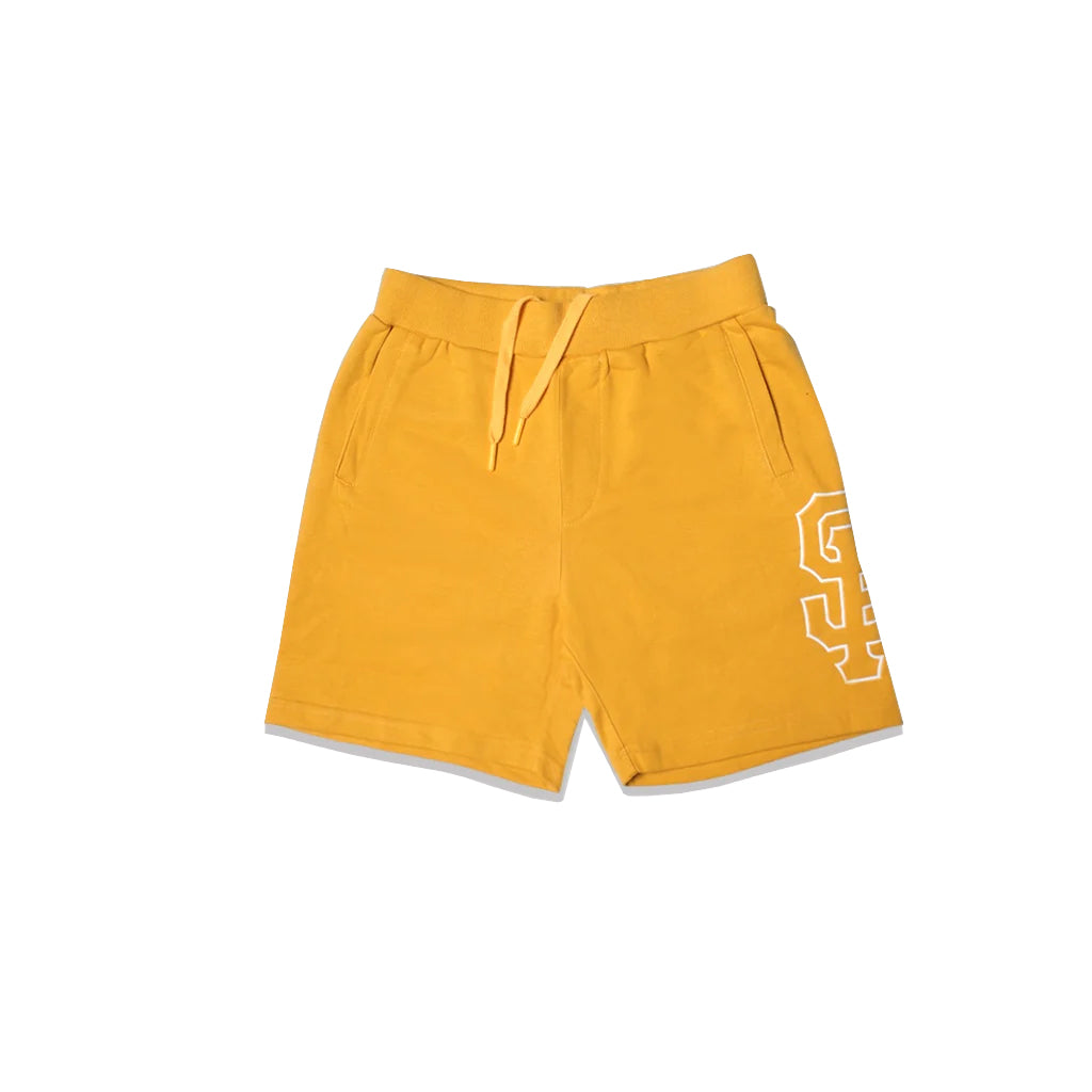 M7B SF Giants Outline Logo Shorts Orange