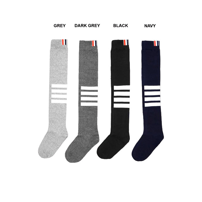 TBN Mid Stripe Over the Calf Socks