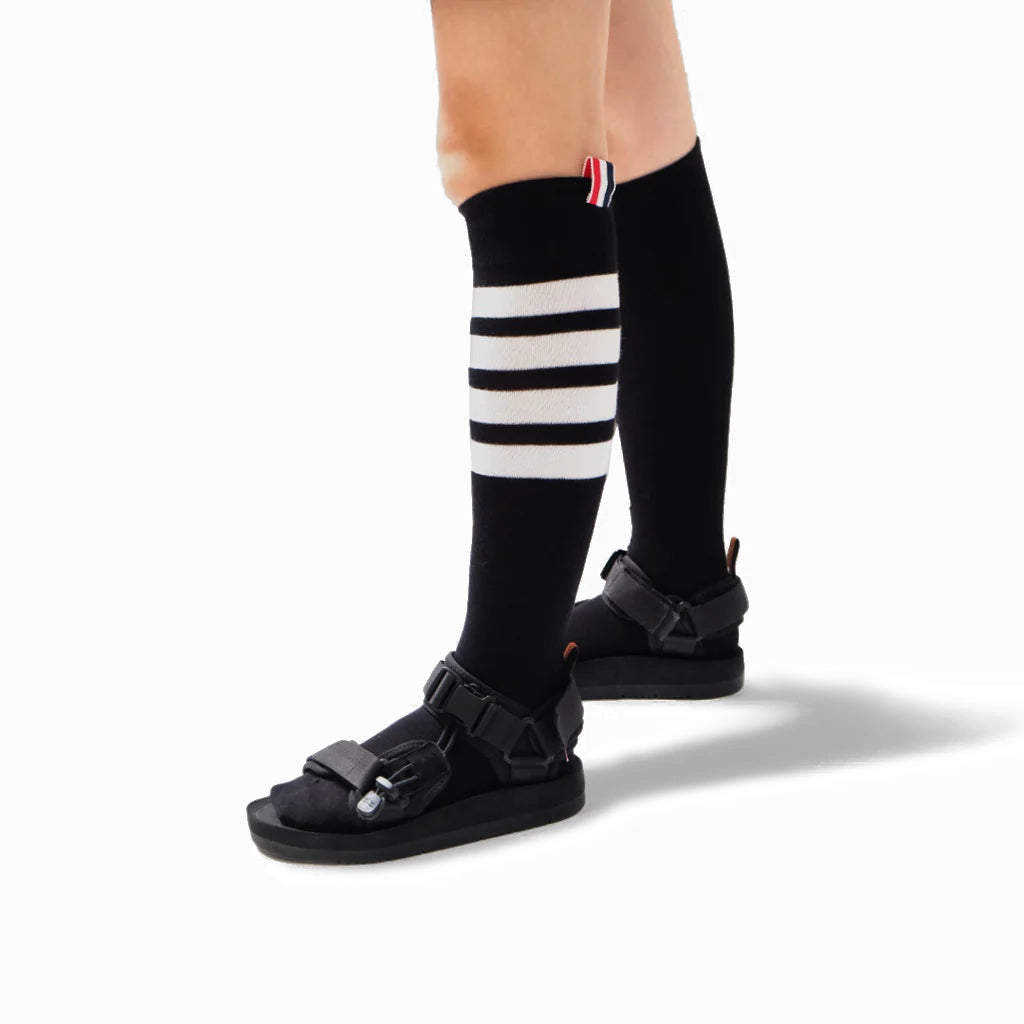 TBN Bar Stripe Over the Calf Socks