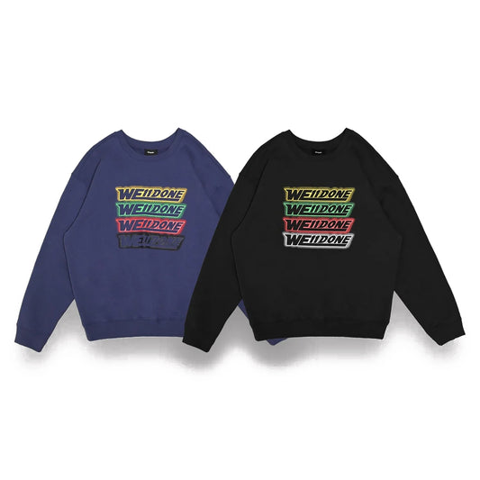 We11done Colorful Logo Sweatshirt