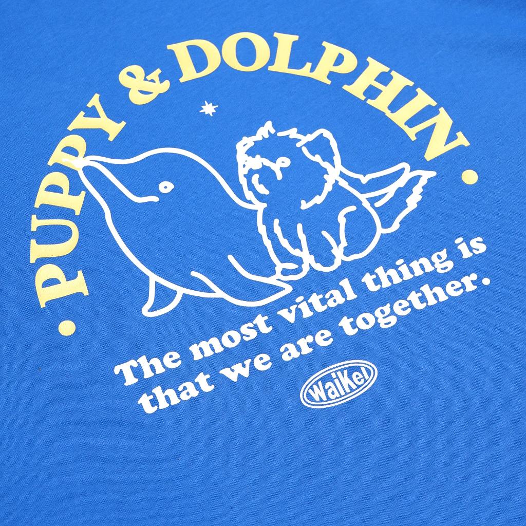 Wai Kei Puppy Dolphin Together T-Shirt